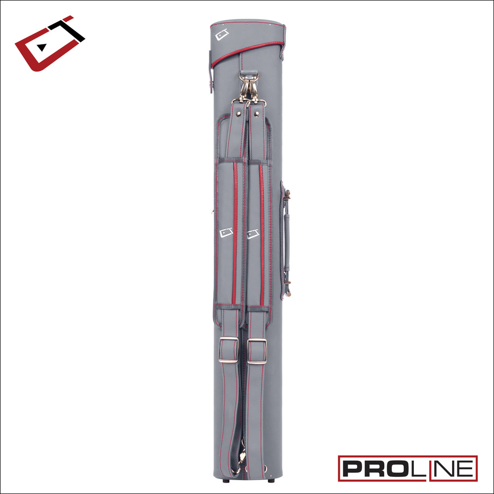 Cuetec Pro Line Gray 2x4 Hard Pool Cue Case