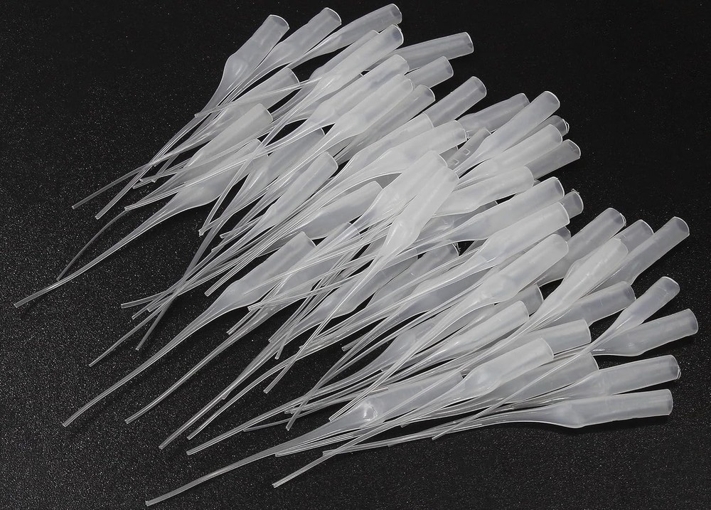 200Pcs Micro CA Glue Tips, Precision CA Applicator Tips Extender for DIY,
