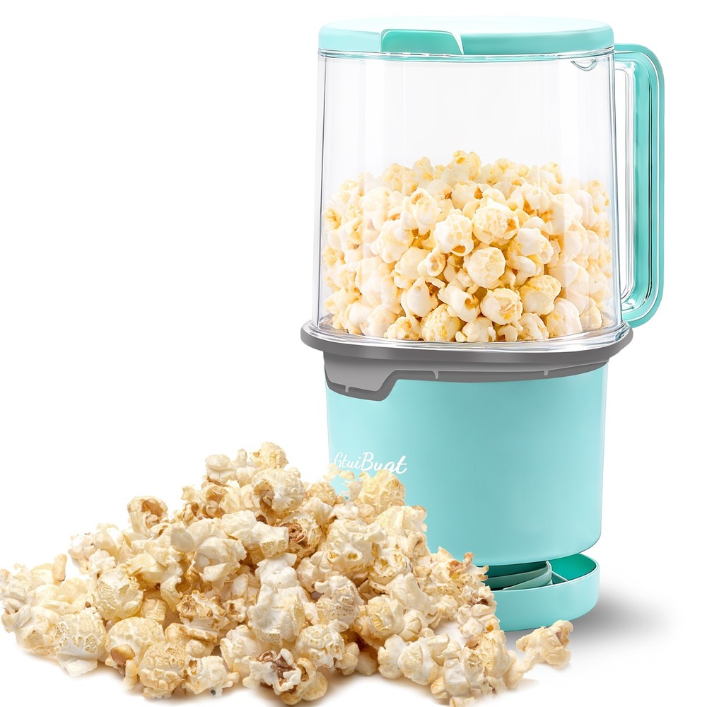 8-Cup Capacity Blue Air Popcorn Maker