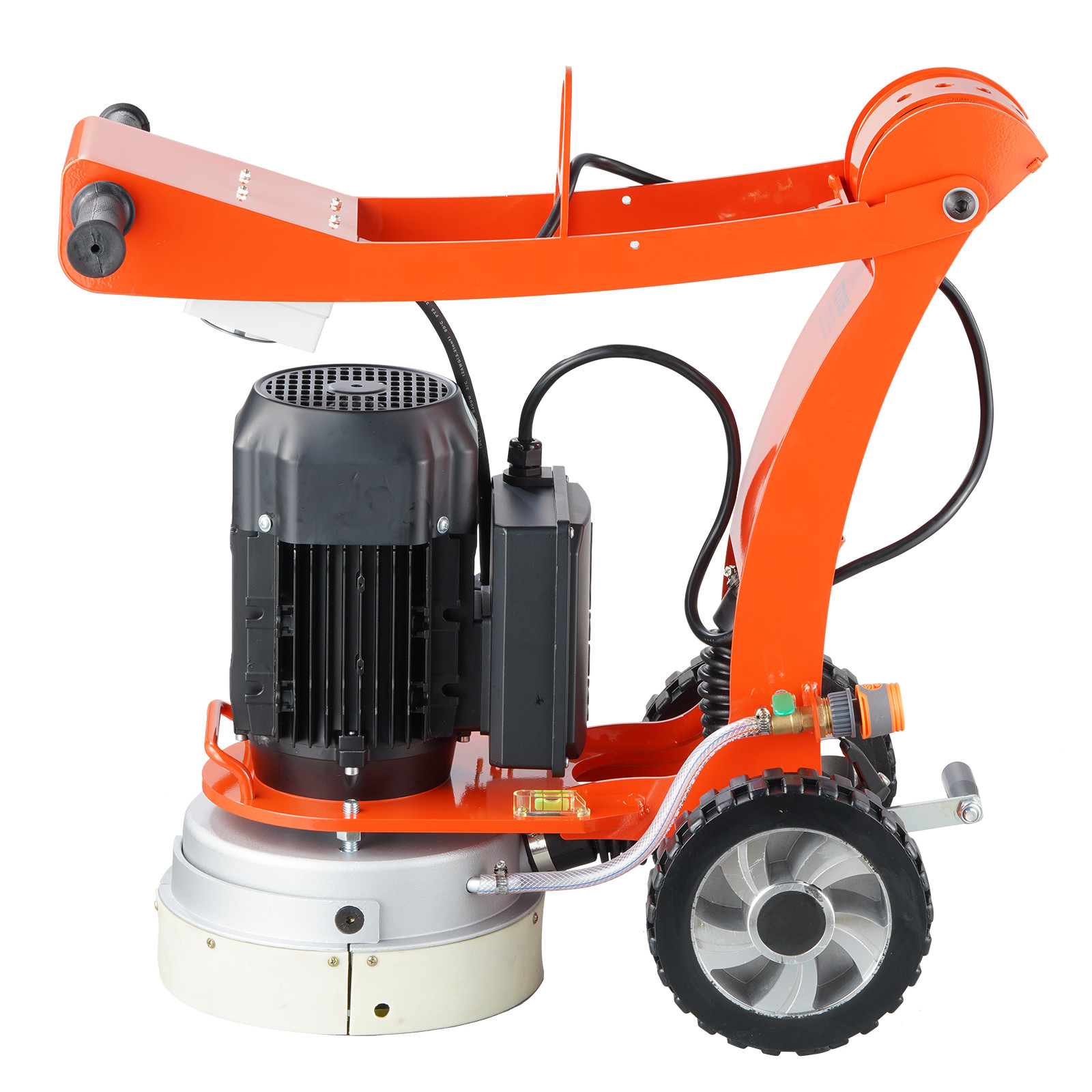 VEVOR Concrete Floor Grinder 10" Walk-Behind Polisher 1.7HP Adjustable Machine