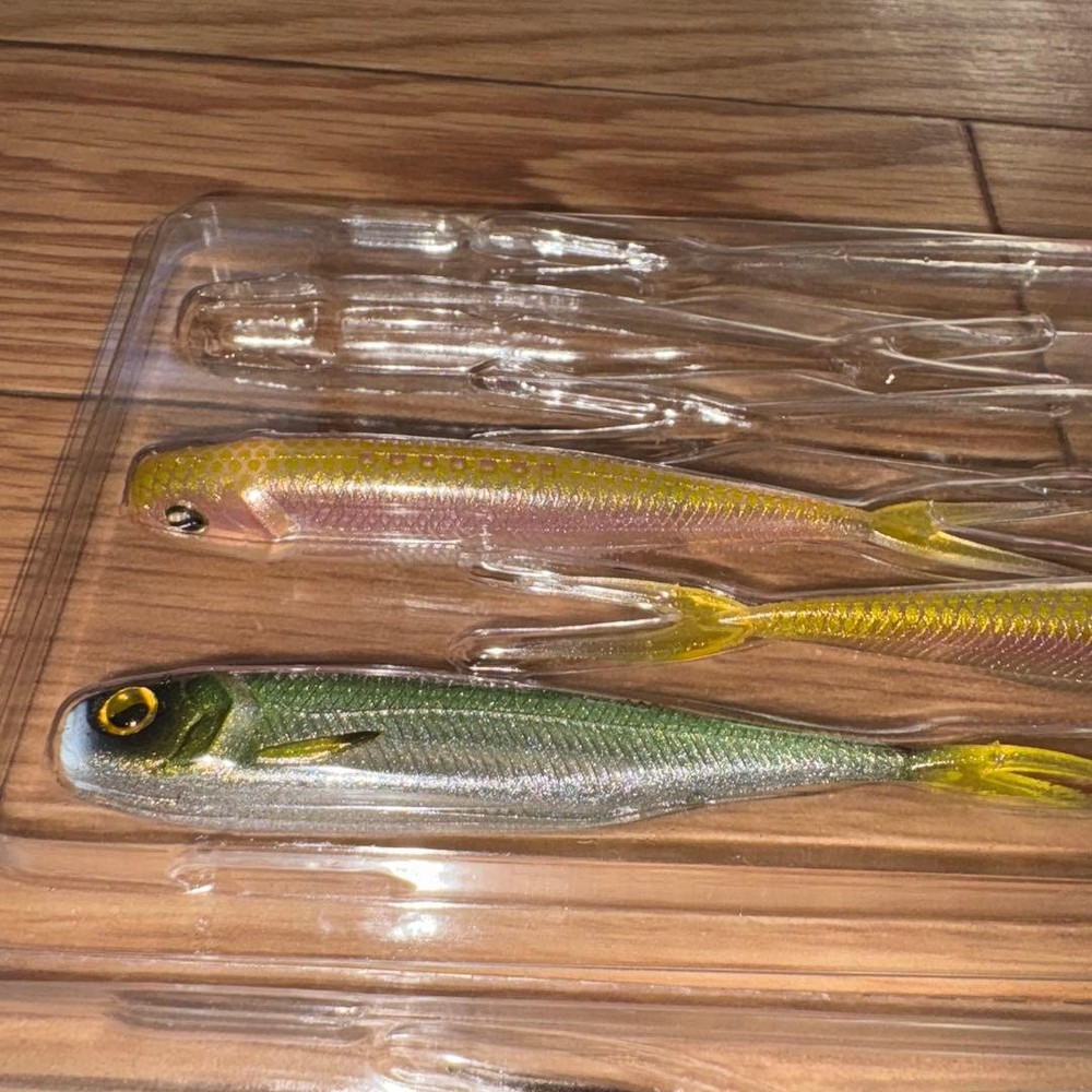 RAID JAPAN Fish Roller 4 Super Fish Roller 4.2 4-Piece Set soft lures worms