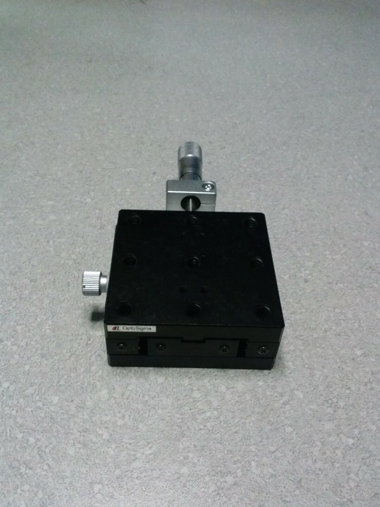 OPTOSIGMA High Precision Crossed Roller Liner Translation Stage with Micrometer