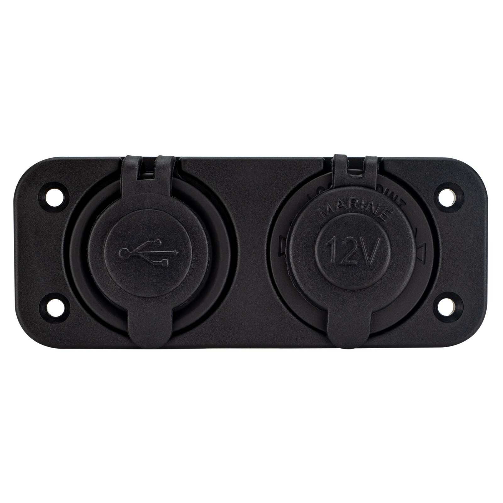 RV Usb Outlet Dual Usb Plug-In & Power Cigarette Dc 12V RV Usb Charging Port