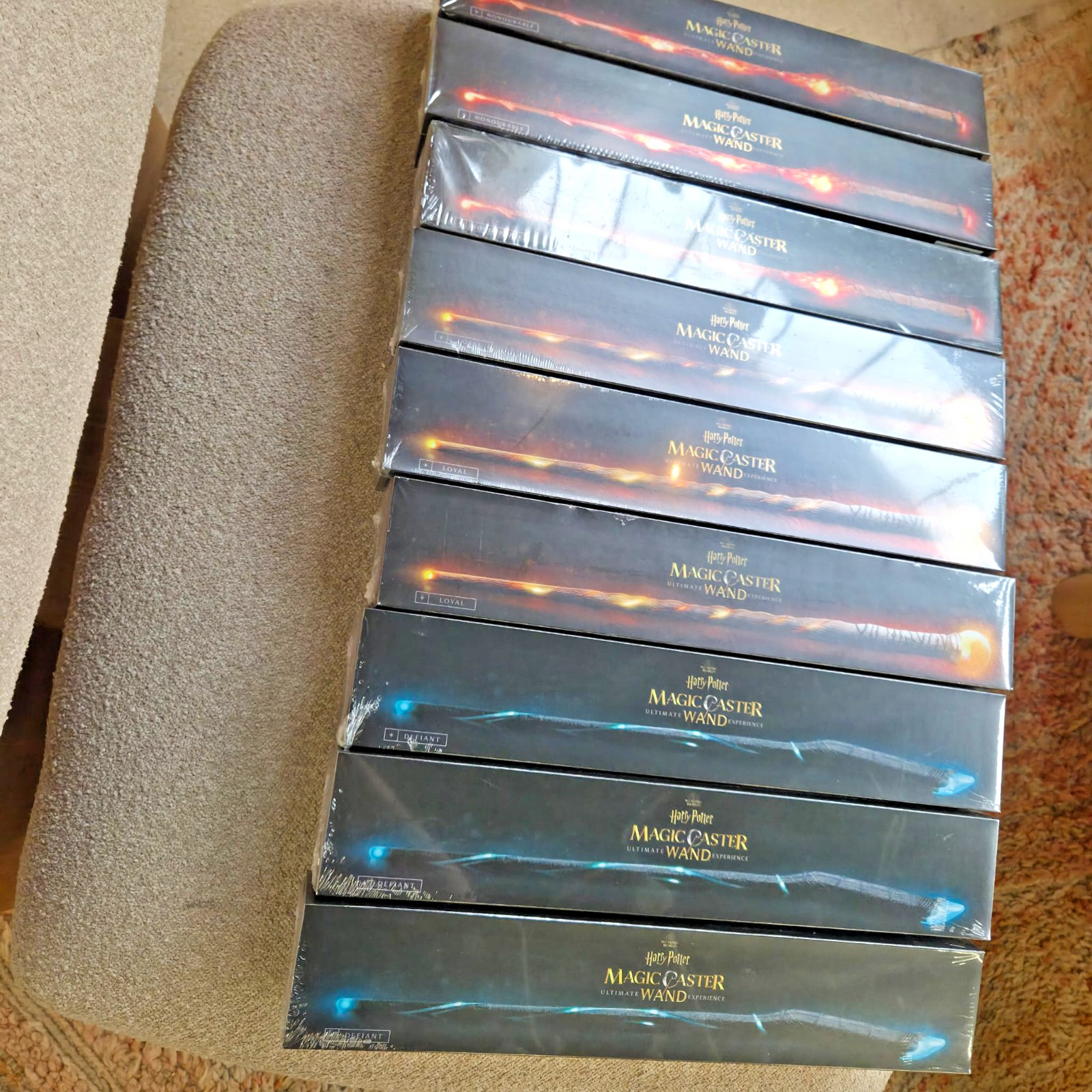 Harry Potter Magic Caster Wand Experience (3 x Defiant 3 x Loyal 3 x Honourable)