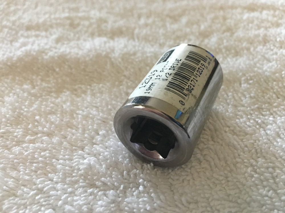 Allen 19mm 12 Point Socket 1/2 Drive 12319 - New