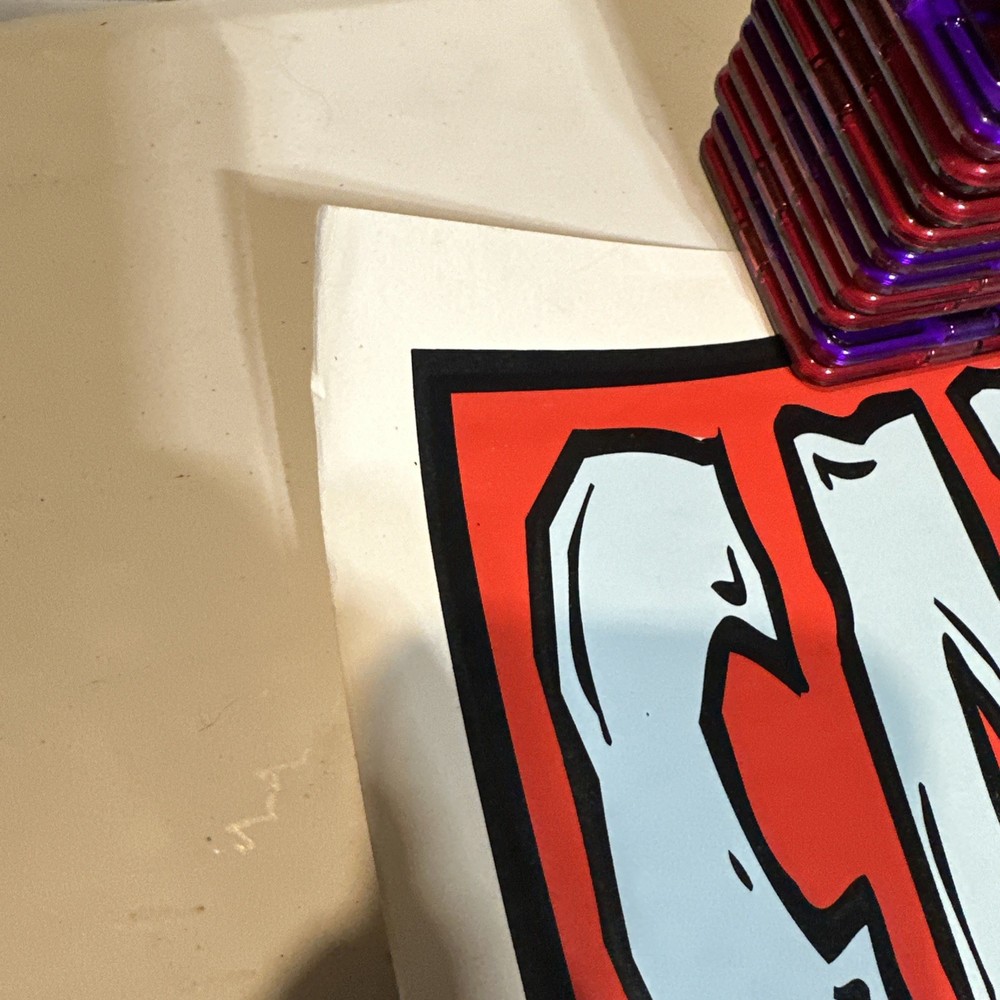 Cavestomp! ‘99 Poster Frank Kozik Captain Caveman Cavestomp Records 35x22.5