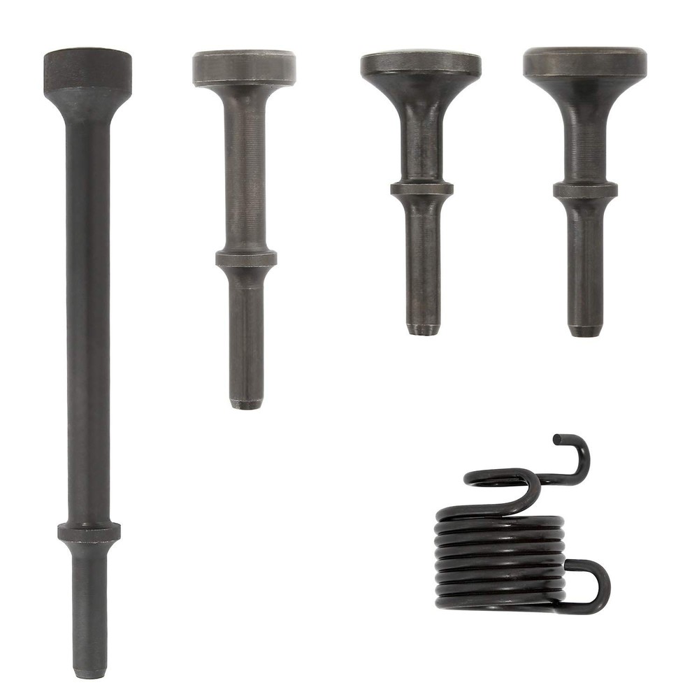 5 Pcs Smoothing Air Hammer Tool Kit Pneumatic Chisel Bits Accessories 0.401''...