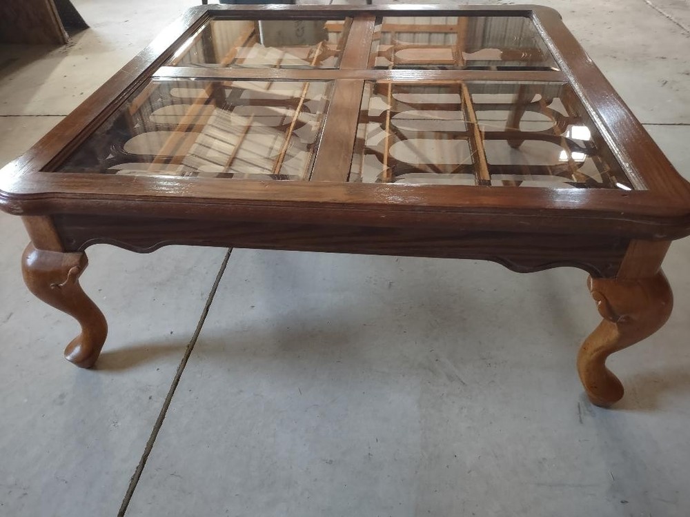 Vintage Wood Coffee Table