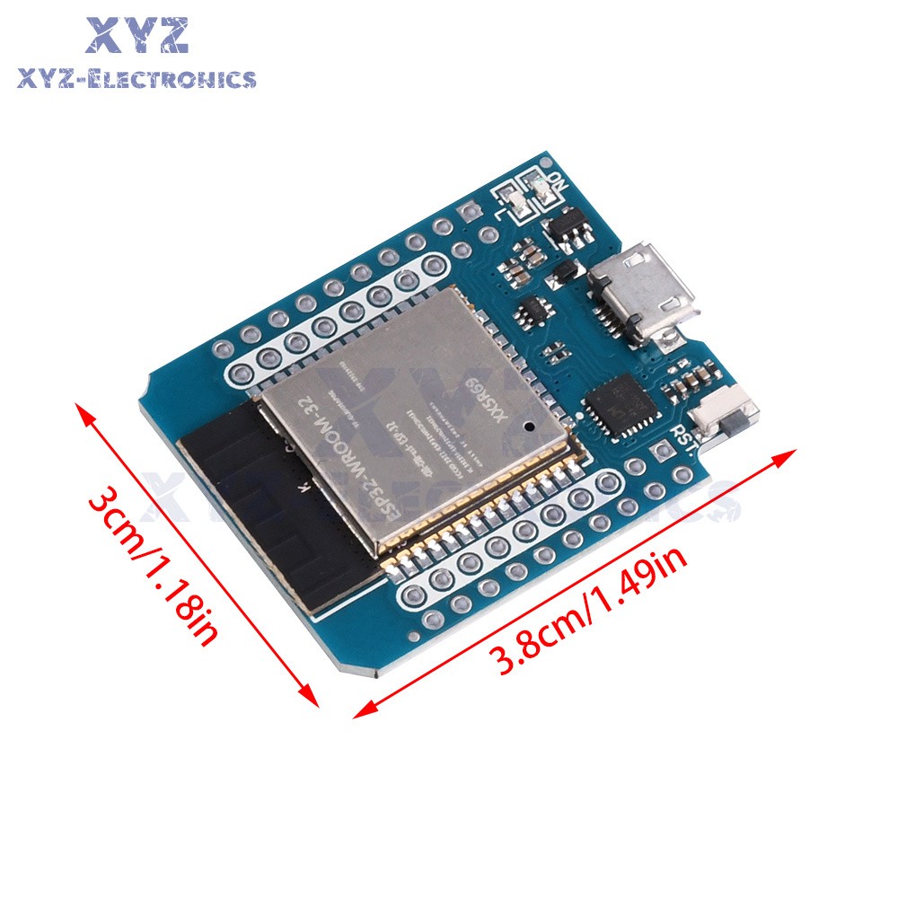 3X D1 Mini ESP32 WiFi Bluetooth CH9102 Development Board ESP-WROOM-32 Micro USB
