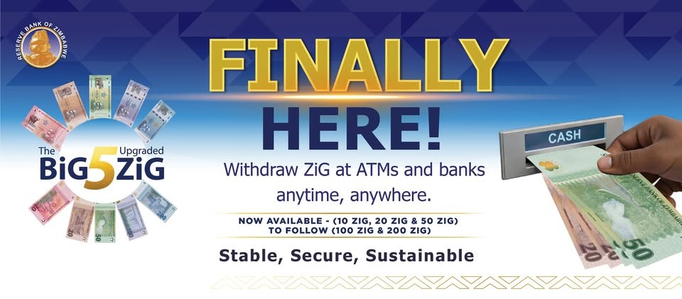 Zimbabwe 50 Zig, 2026, P-117, UNC