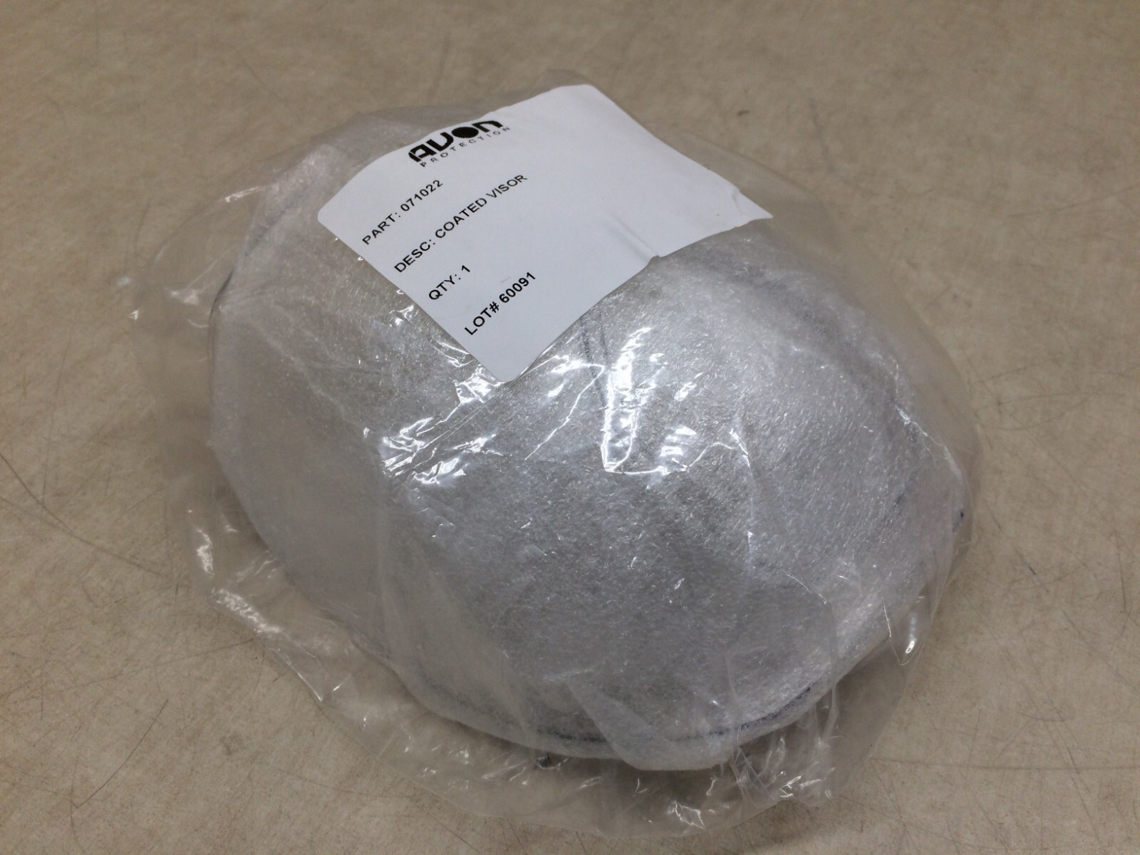 Avon Protection 071022 Double Curve Coated Visor Clear Lens