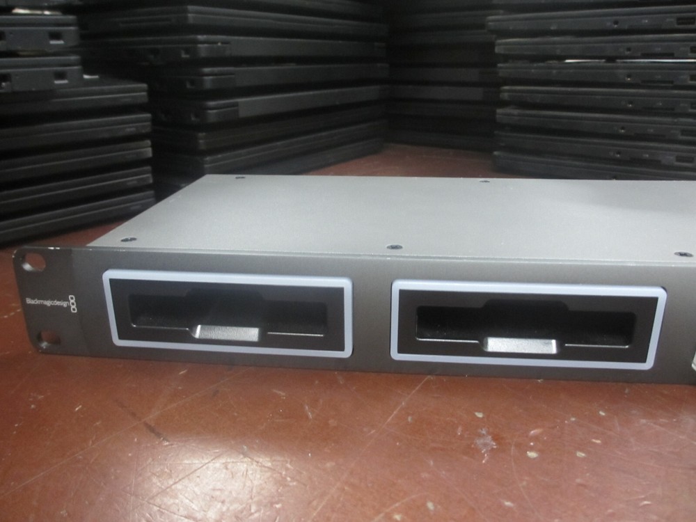 BlackMagicDesign HyperDeck Studio 2 Video Recorder w/ Power Cord