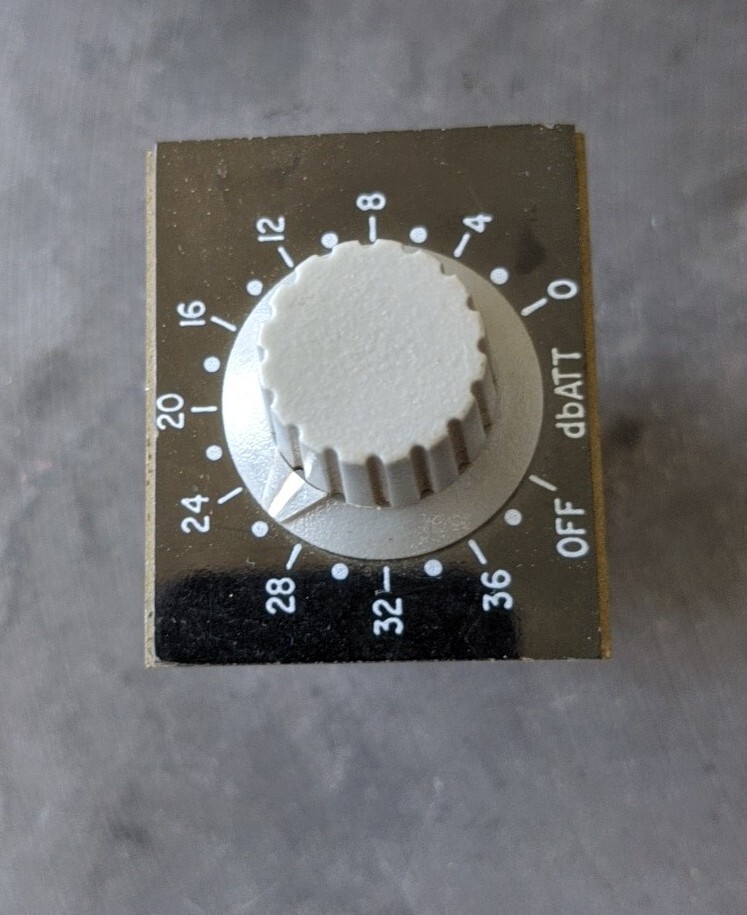Tech Lab Inc. Attenuator Type PK-322 Imped 600 POT. Used & UNTESTED.