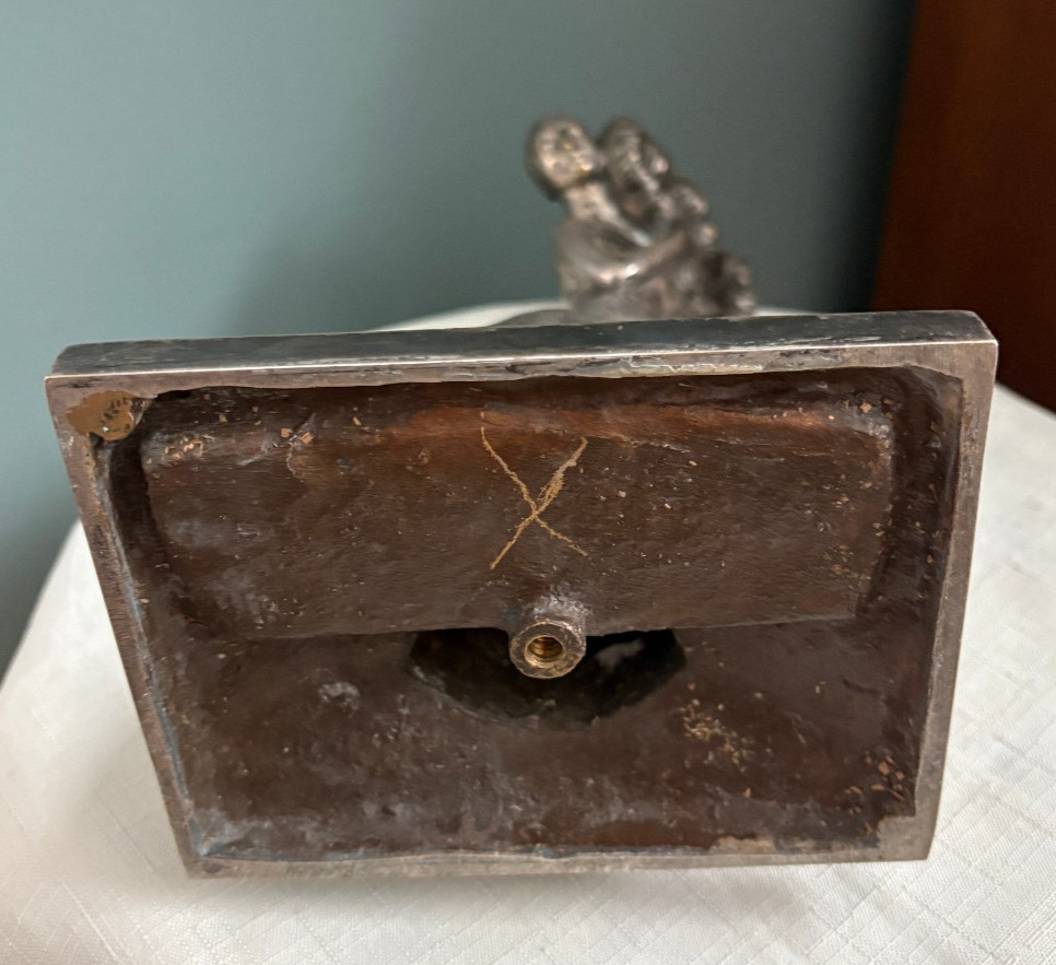 Antique Bronze Dancer Sculpture F. Barbedienne Foundry Fondeur - Henri Le Roux