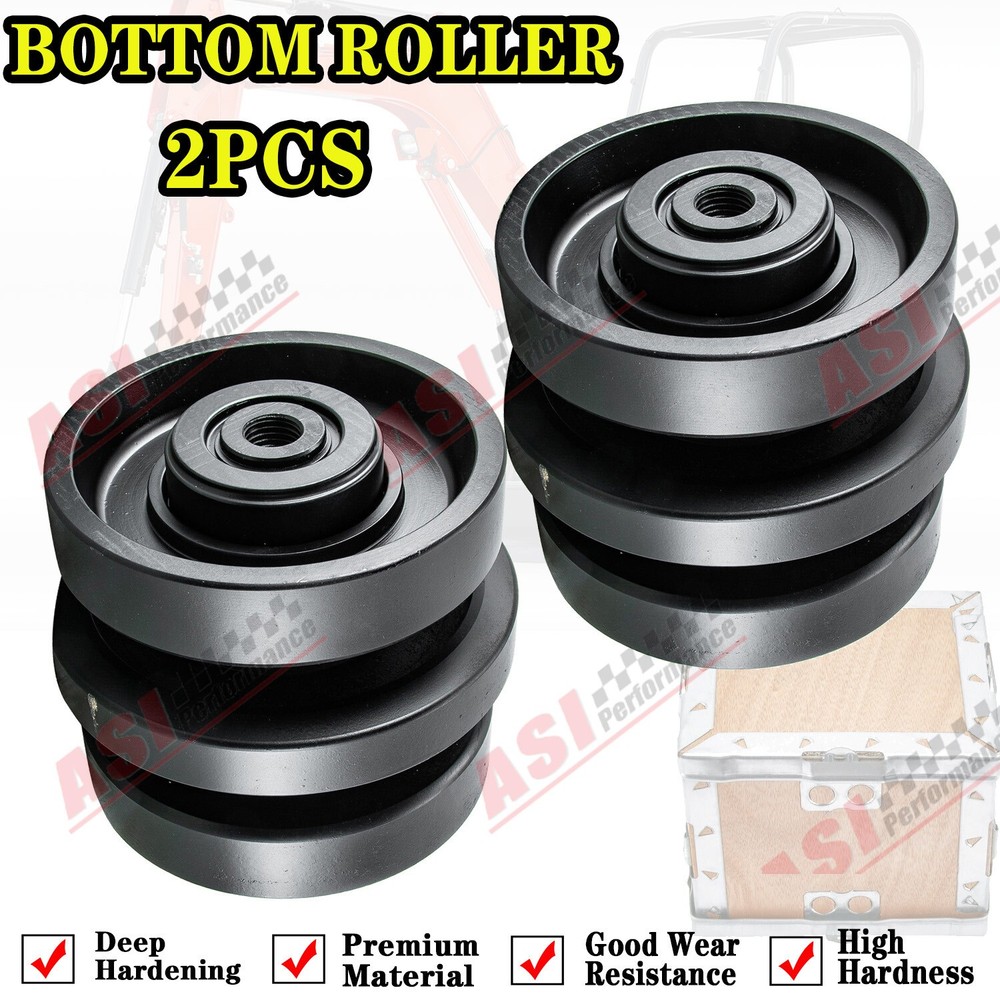 2*Bottom Roller Track Roller For Bobcat  T870 CTL Track Loader Undercarriage,NEW