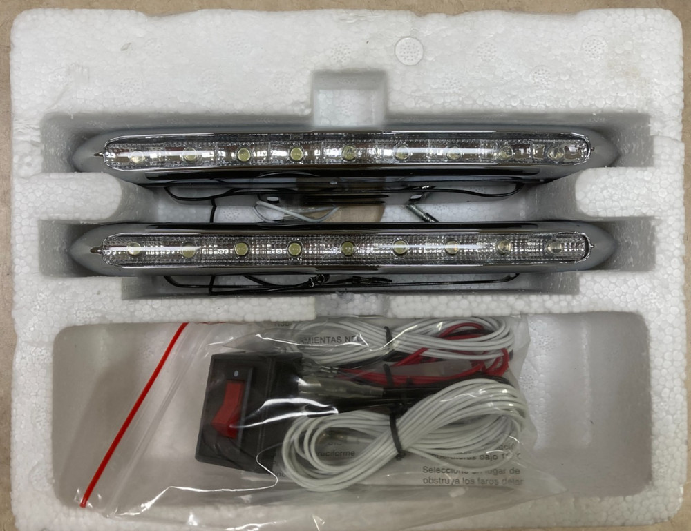 Blazer Axxent Series LED Rectangular Running Light Kit N4040k Brand New