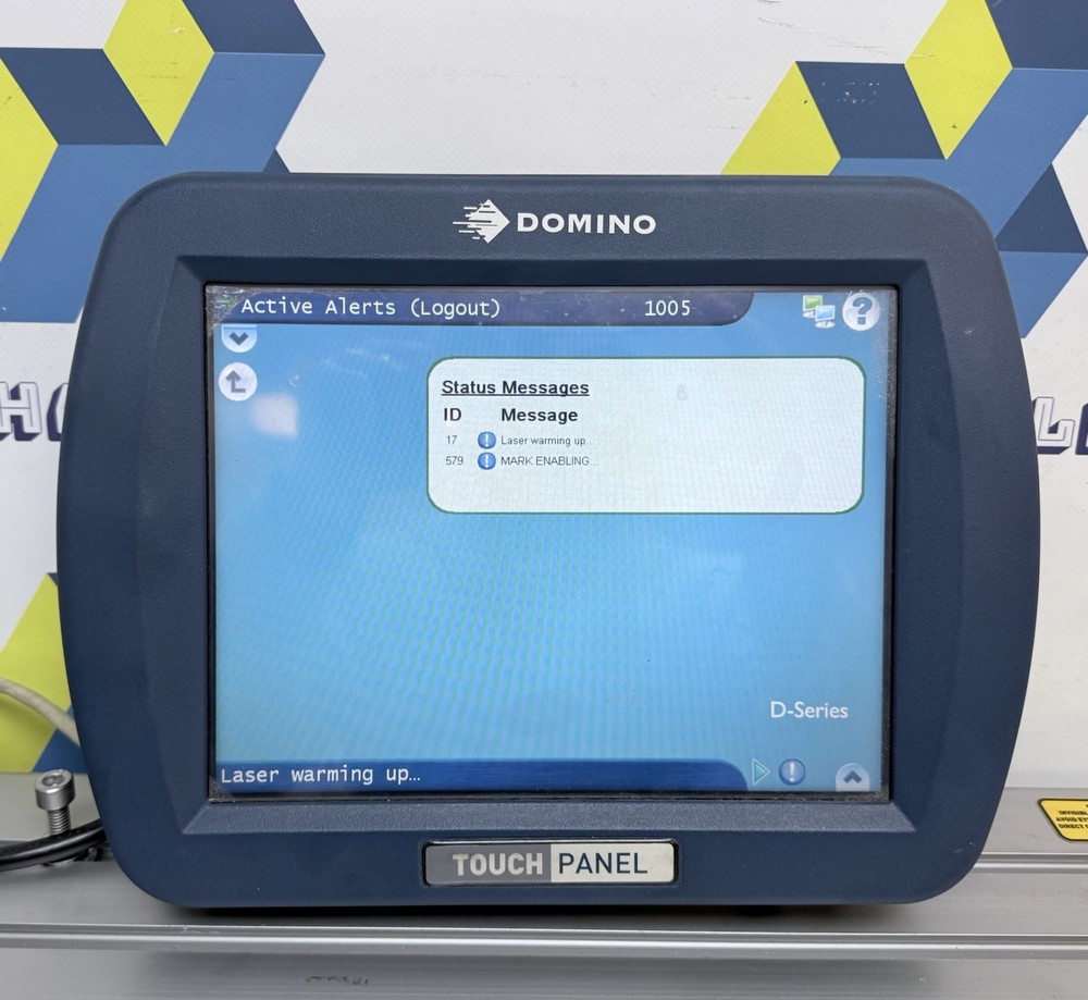 Domino D320I D Series Blue Printer Laser Marking Touch Panel