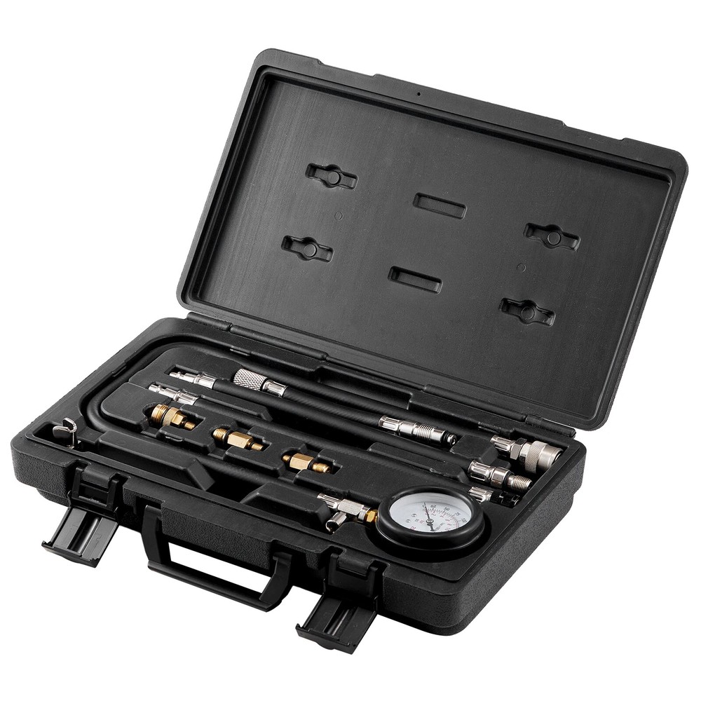 Diesel Engine Compression Tester 18pcs Cylinder Pressure Test Tool Kit