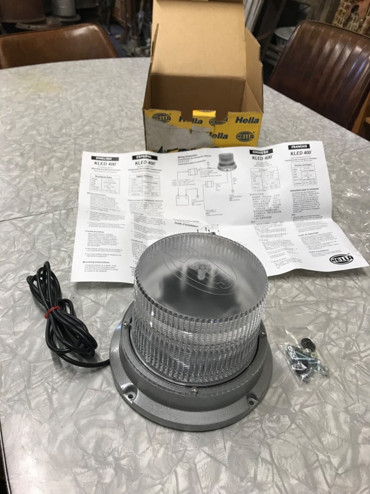 Hella K-LED 400 Warning Beacon Amber Flash