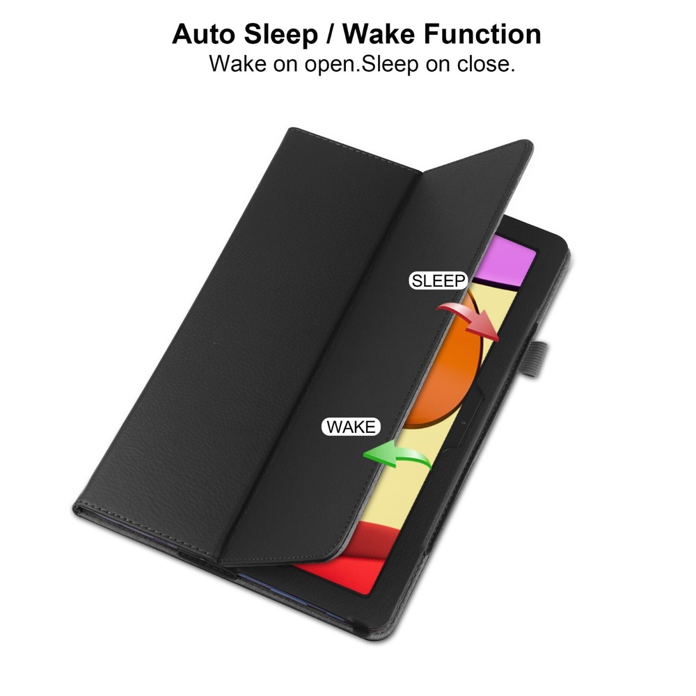 Folio Case For Amazon Fire HD 10 (2023) 10.1" 13th Gen Cover + Screen Protector