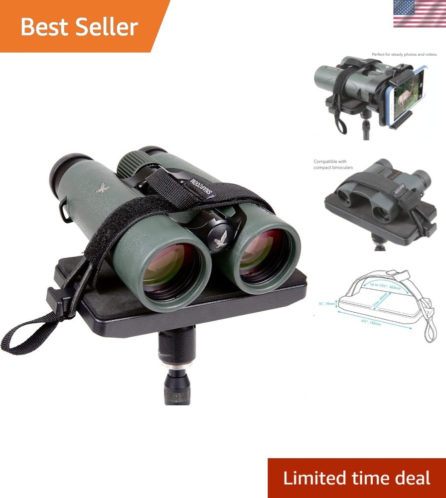 All-in-One Binocular Tripod Mount for Various Brands - Lightweight & Versatile