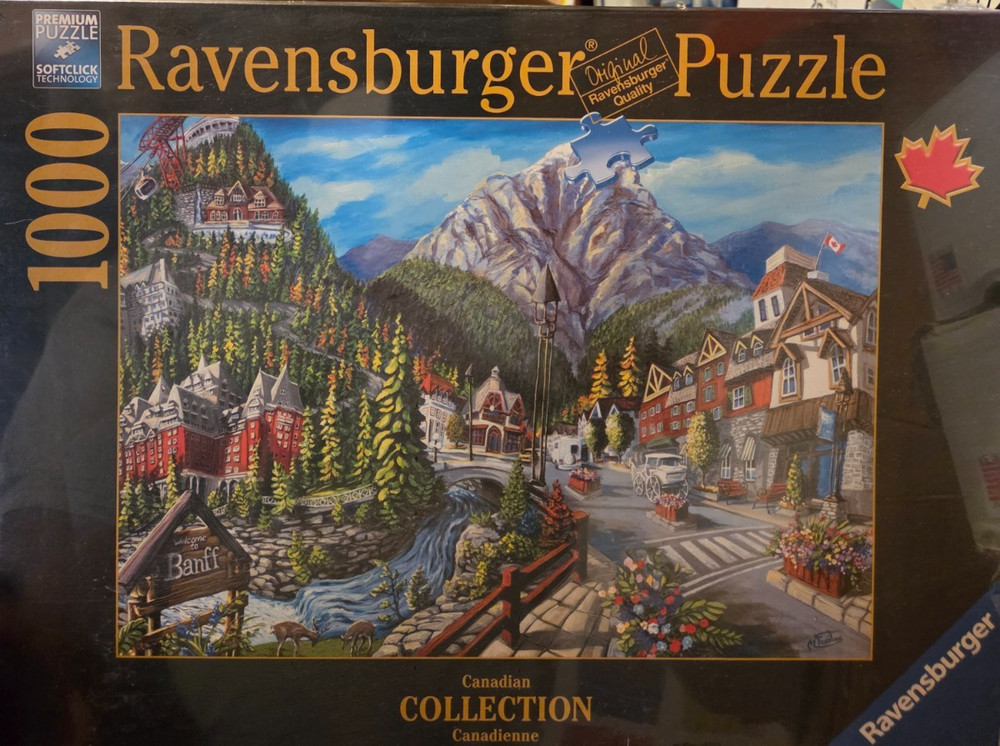 Puzzle 1000 elementów. Witamy w Banff