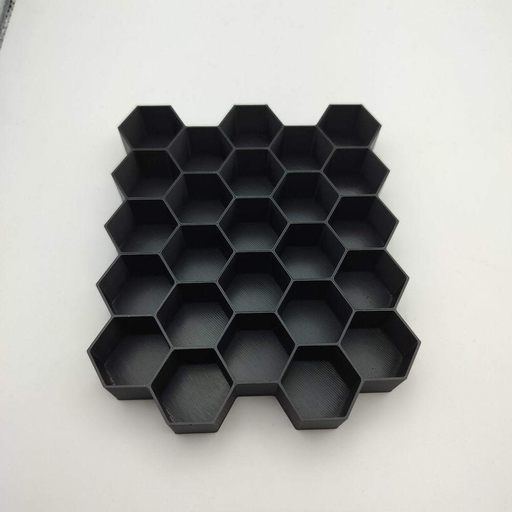 12GA HEX Reloading Tray / Block Fits 25 - Multiple Colors Available