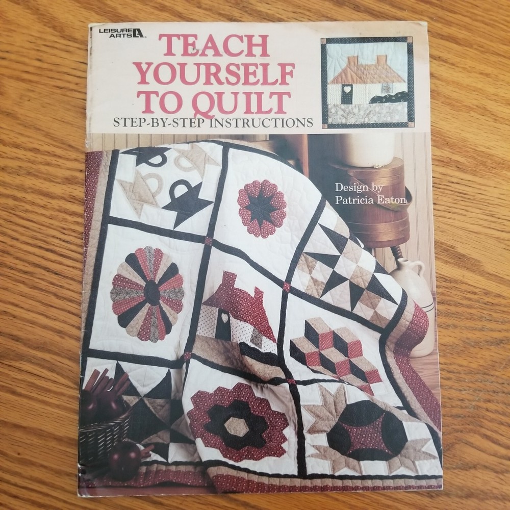 Quilting Booklets x3 Teach Yourself to Quilt Basic & Beginners Patchwork