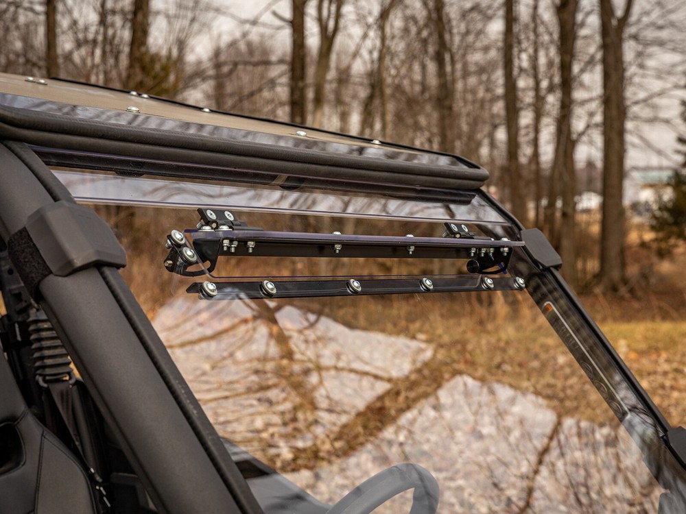 SuperATV Scratch Resistant Vented Windshield for Can-Am Commander (2021+)