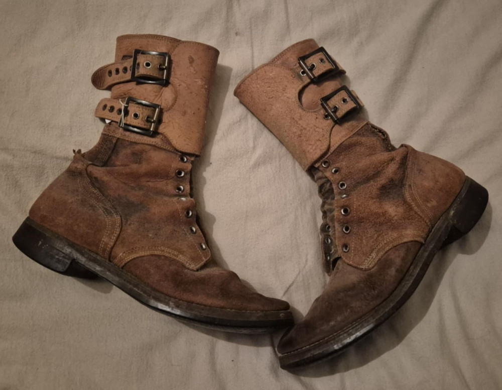 WW2 US Army M43 Double Buckle Boots