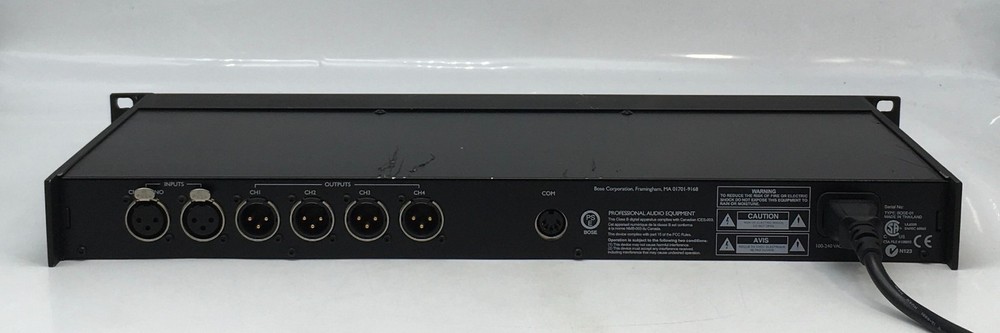 Bose Panaray System Digital Controller Working Tested Sound Processor Black
