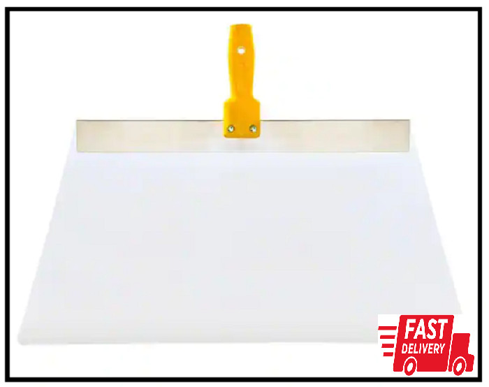 Drywall Knockdown Knife Tool Lexan Blade Ceiling Texture Plaster Handle 24in