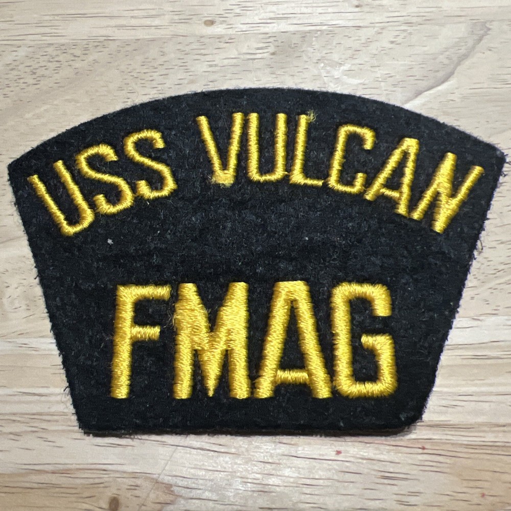 Vintage USS Vulcan FMAG Patch