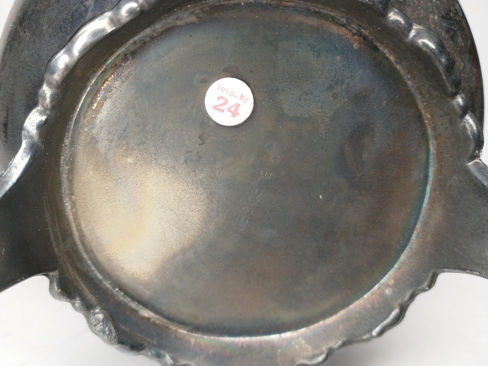 F B Rogers Silver Company Silver Pitcher Handle & Footed