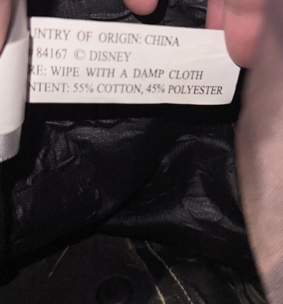 Rare Walt Disney World Mickey Mouse Pattern Woven Weekender Tote Bag