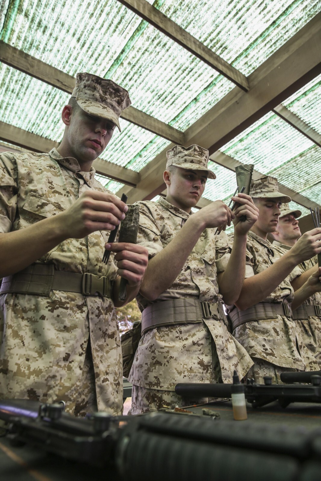 Military Type Butt Stock Cleaning Kit - Army, Marine, USMC Rifle Cleaning Kit