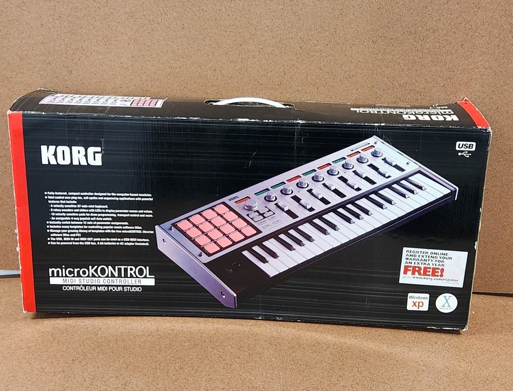 KORG microKONTROL MC-1 MIDI Studio Controller - couple of issues PLEASE READ