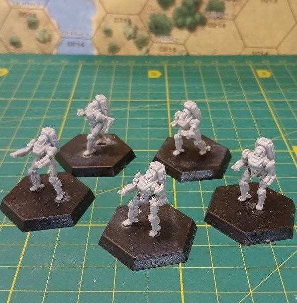 Siren (ProtoMech), battletech game miniatures