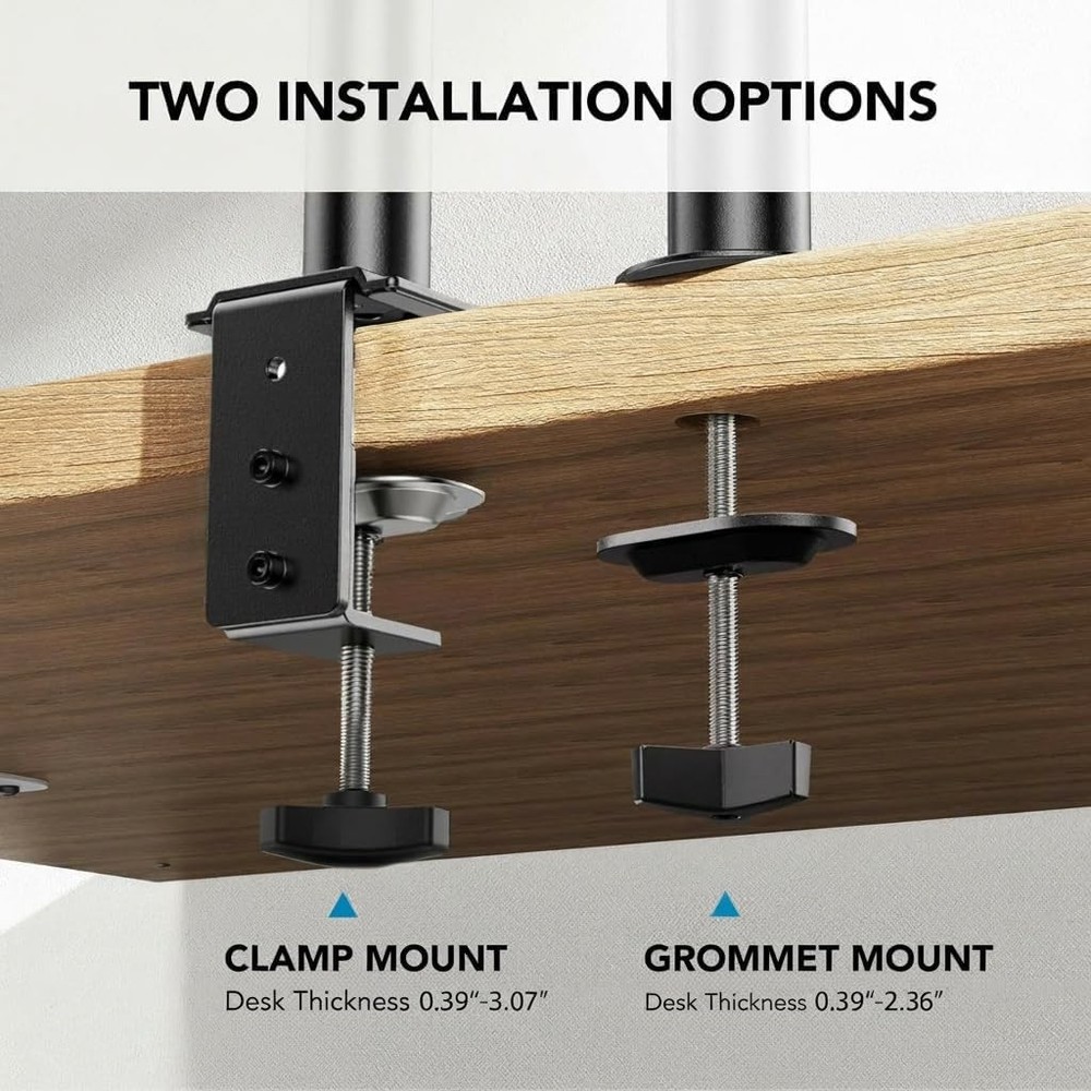 Armocity Rolling Standing Desk with Power Outlets 32"Manual Height Adjustable