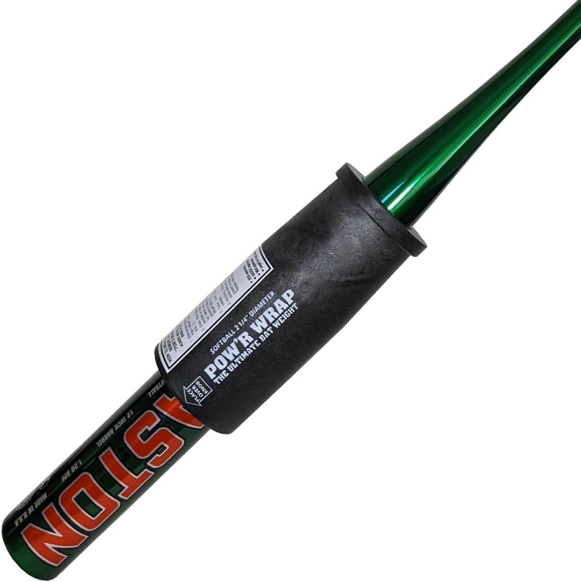 Pow'r Wrap Softball Bat Weight Sleeve Trainer 24 oz - Made in the USA