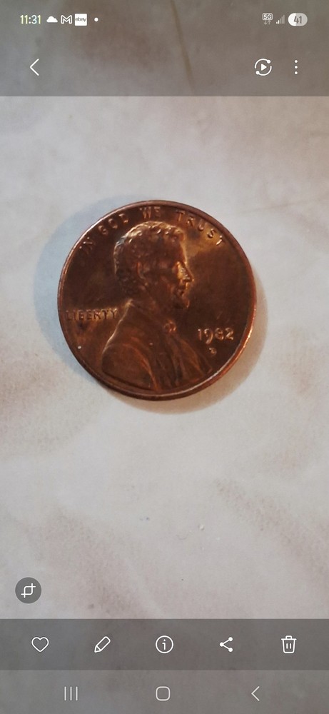 1982 D Lincoln Cent Small Date 2.5g