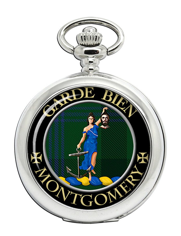 Montgomery Scottish Clan Pocket Watch