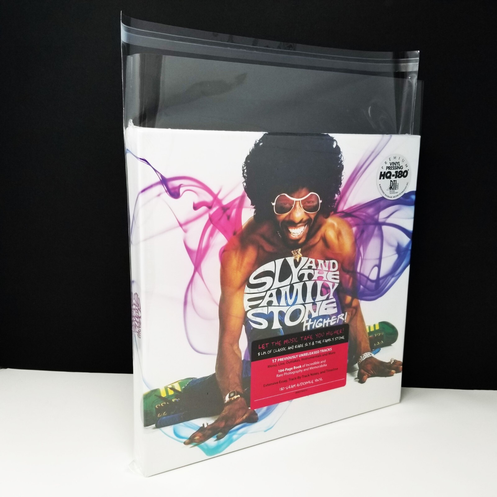 Large Box Set Outer Plastic Sleeves (x10) 1.6mil Seal Up LP Vinyl Record Boxset