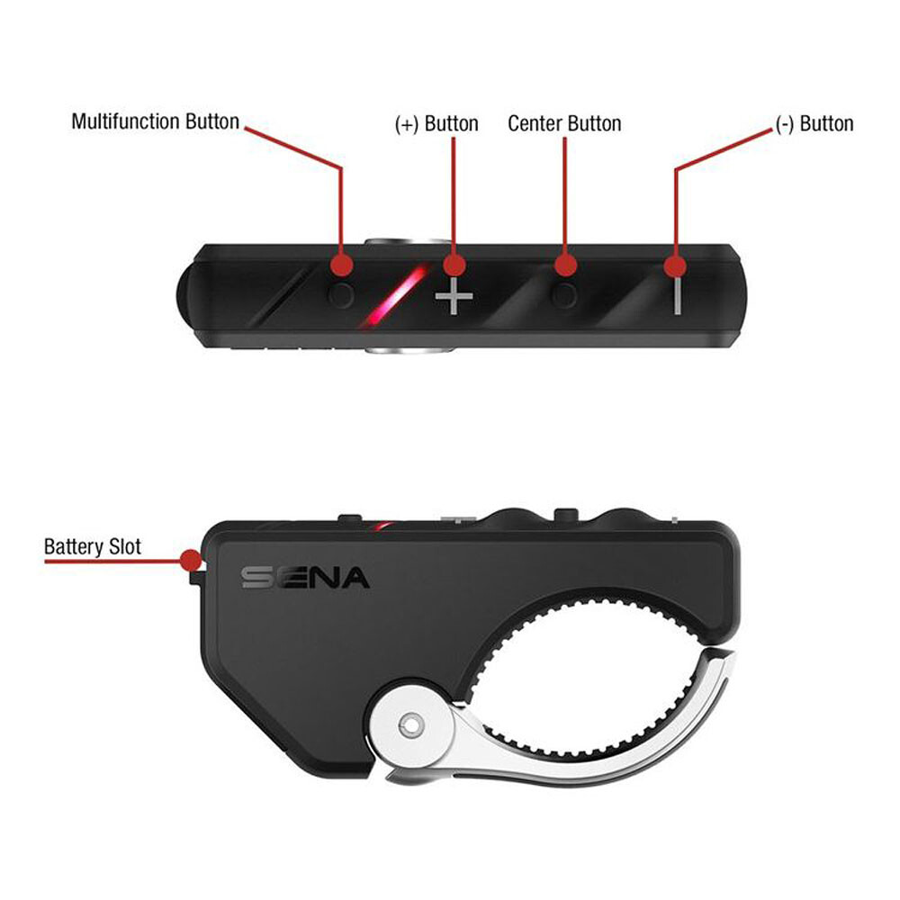 SENA RC4 4-Button Handlerbar Remote (SC-4B-01)