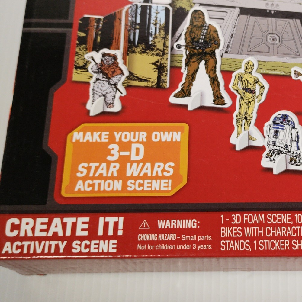 Star Wars Create It Activity Scene 3D