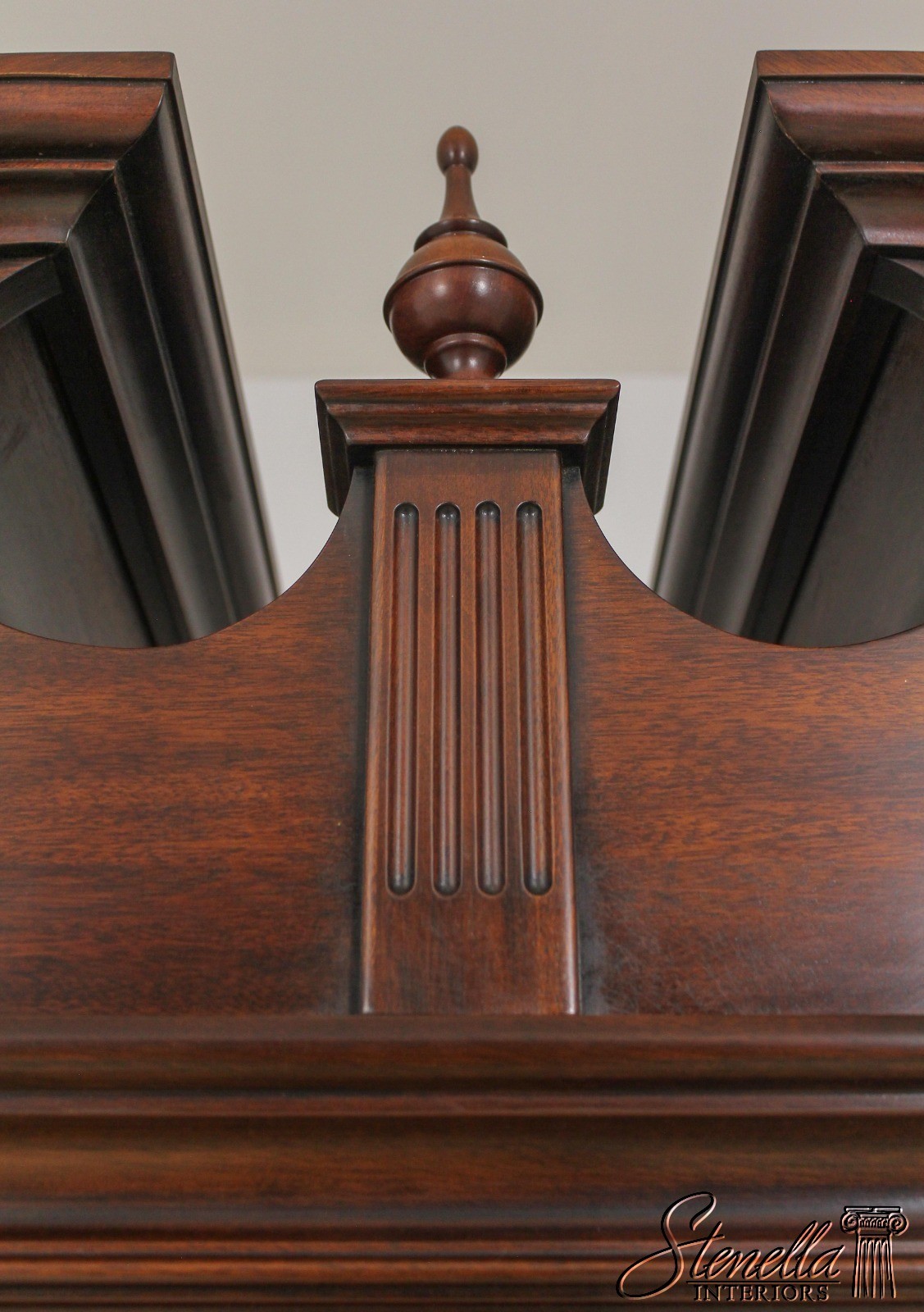 LF58143: HENKEL HARRIS 3 Part Queen Anne Mahogany Highboy