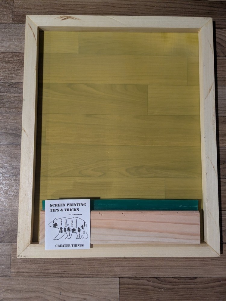 Screen Printing Frame 19 & 3/4 by 16 200 Mesh