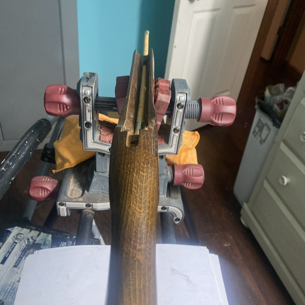 Plainsman Muzzleloader Stock And Ramrod.