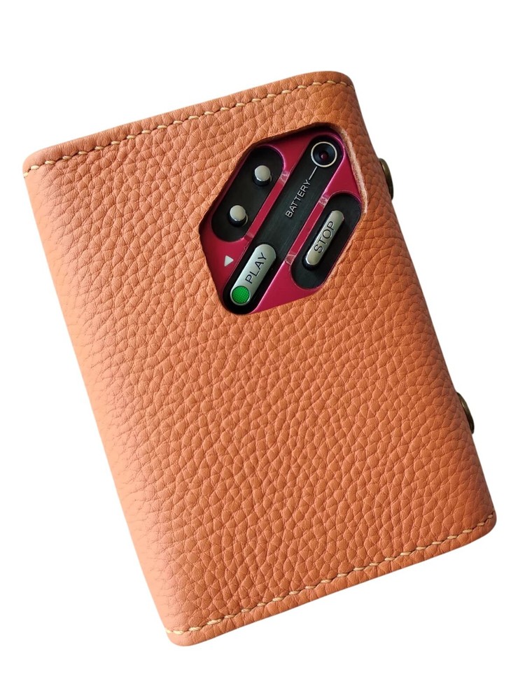 Custom Leather Case For SONY WM-DD30 DD33