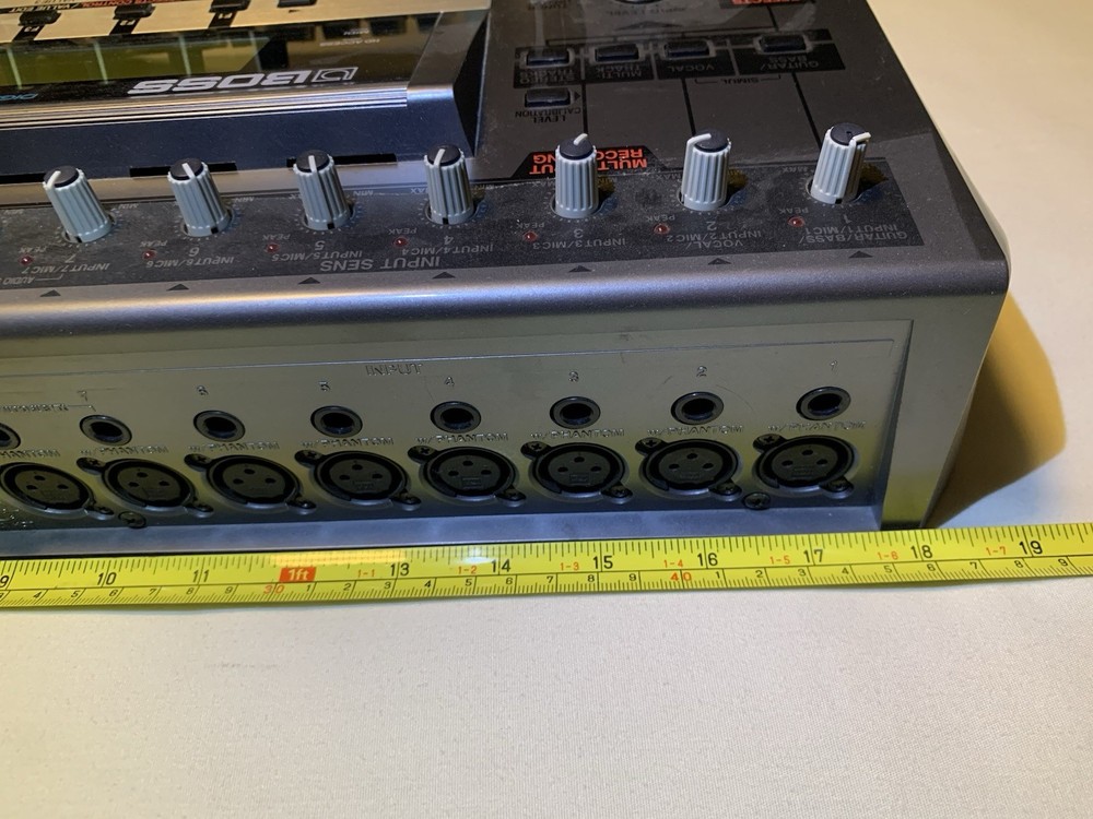 Boss BR1600CD 16 Multi Track Digital Recorder with Cables Tested and Working